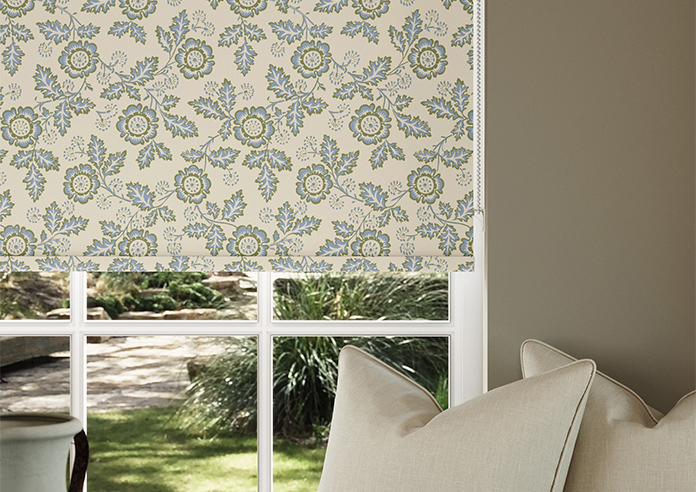Land & Shore River (Blackout), Green - Roller Blind - Image 5
